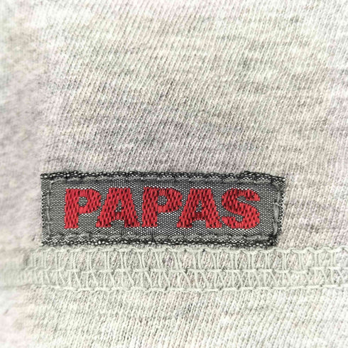 パパス papas サイ ロゴワッペン L/S Tシャツ メンズ JPN:M