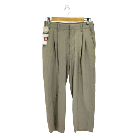 スティーブンアラン Steven Alan P/R/PU OX 2PLEATED PANTS-BOLDパンツ メンズ S