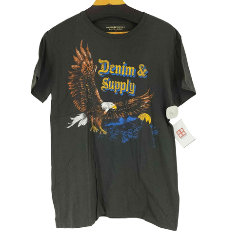 デニムアンドサプライ ラルフローレン DENIM & SUPPLY RALPH LAUREN イーグル柄 フロントプリント S/S Tシャツ メンズ JPN:S