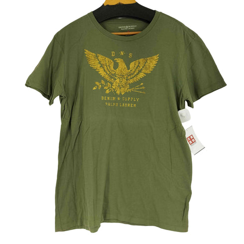 デニムアンドサプライ ラルフローレン DENIM & SUPPLY RALPH LAUREN イーグル柄 フロントプリント S/S Tシャツ メンズ JPN:M