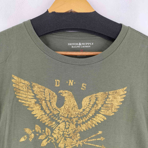 デニムアンドサプライ ラルフローレン DENIM & SUPPLY RALPH LAUREN イーグル柄 フロントプリント S/S Tシャツ メンズ JPN:M