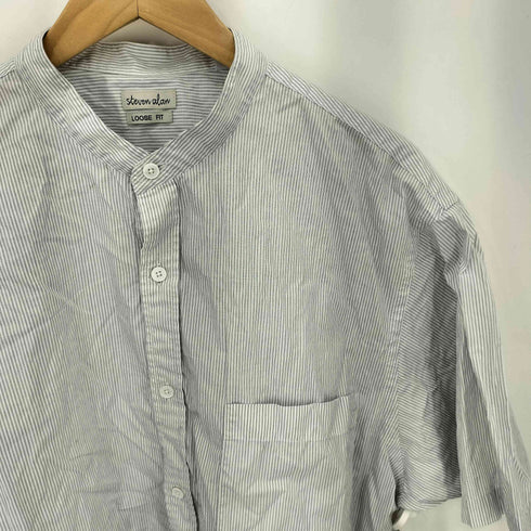 スティーブンアラン Steven Alan SOKTAS A/DRESS REGULAR COLLAR SHORT SLEEVE SHIRT-LOOSE シャツ メンズ M