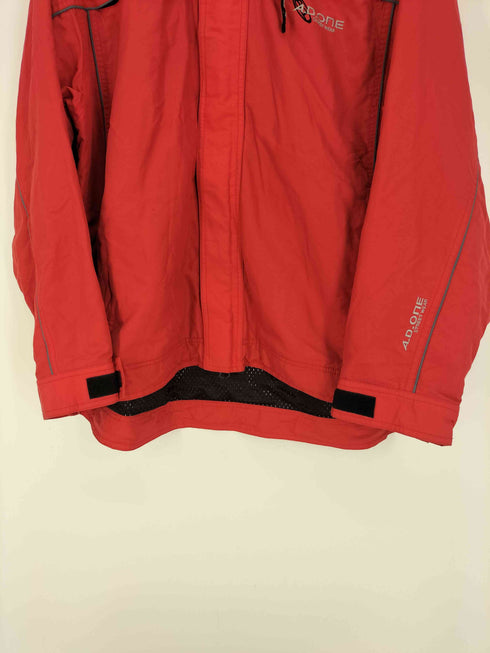 A.D.ONE ジップアップ ナイロン ジャケット メンズ import:M