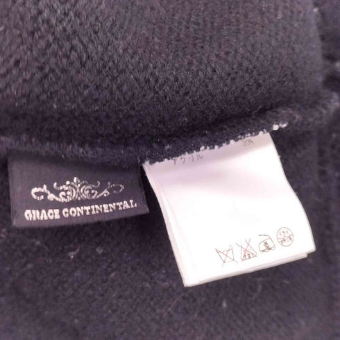 グレースコンチネンタル GRACE CONTINENTAL フリルウールニット レディース 36