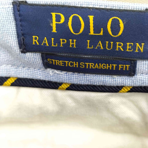 ポロラルフローレン POLO RALPH LAUREN STRETCH STRAIGHT FIT CLASSIC COTTON TWILL チノパンツ メンズ 31/30