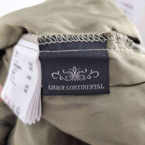 グレースコンチネンタル GRACE CONTINENTAL リネン混サロペット レディース 36