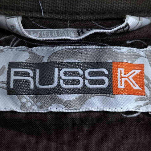 RUSS・K 裏地総柄 コットン カバーオール メンズ import:L