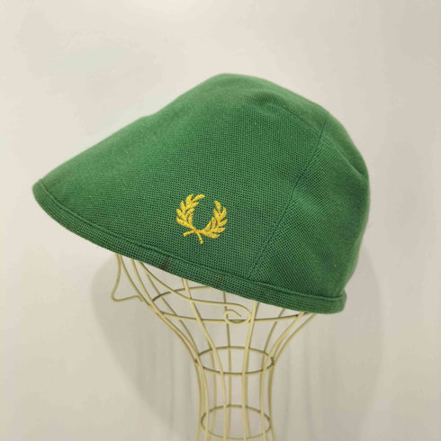 フレッドペリー FRED PERRY 鹿の子 バケットハット レディース FREE