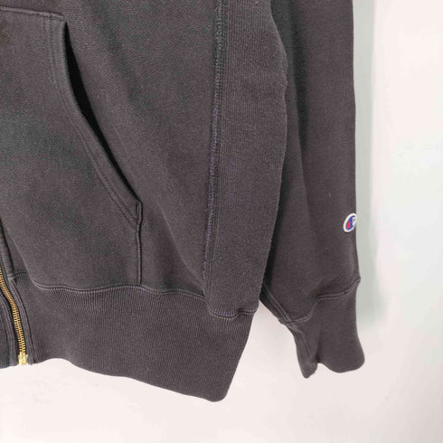 チャンピオン Champion 復刻 単色タグ REVERSE WEAVE リバースウィーブ 目あり ジップアップ パーカー フーディー レディース import:M
