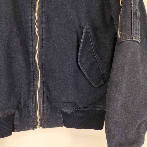 ギャップ Gap デニム調 MA-1 コットンジャケット メンズ JPN:XS