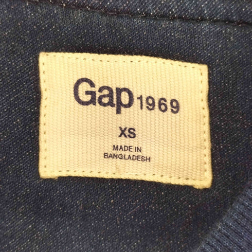 ギャップ Gap デニム調 MA-1 コットンジャケット メンズ JPN:XS