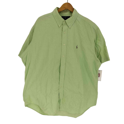 ラルフローレン RALPH LAUREN CLASSIC FIT ポニー刺繍 ボタンダウン S/S シャツ メンズ JPN:XL
