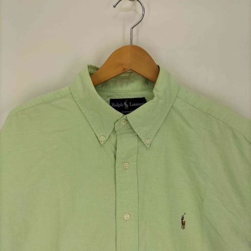 ラルフローレン RALPH LAUREN CLASSIC FIT ポニー刺繍 ボタンダウン S/S シャツ メンズ JPN:XL
