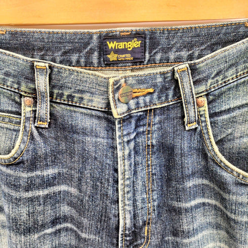ラングラー Wrangler ストレッチ ストレートデニム メンズ 34