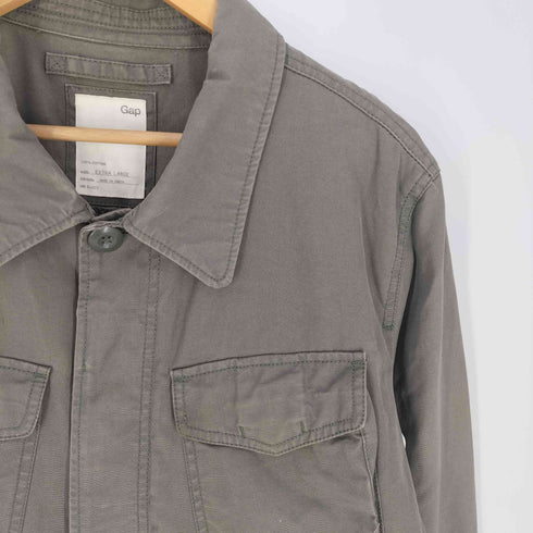 ギャップ Gap コットン ミリタリーサンプリング カバーオール メンズ import:L
