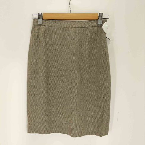 マックスマーラ MAX MARA イタリア製 白タグ ウール混ミニスカート レディース JPN:40