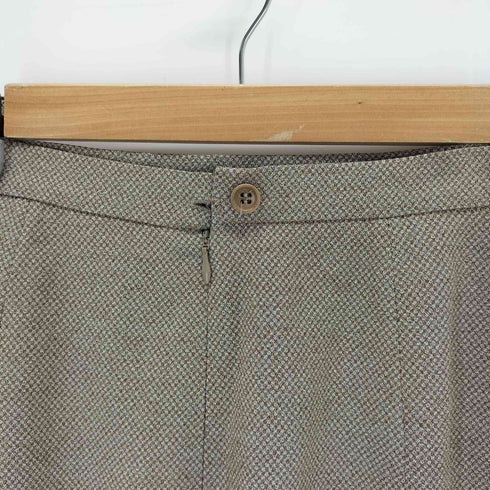 マックスマーラ MAX MARA イタリア製 白タグ ウール混ミニスカート レディース JPN:40