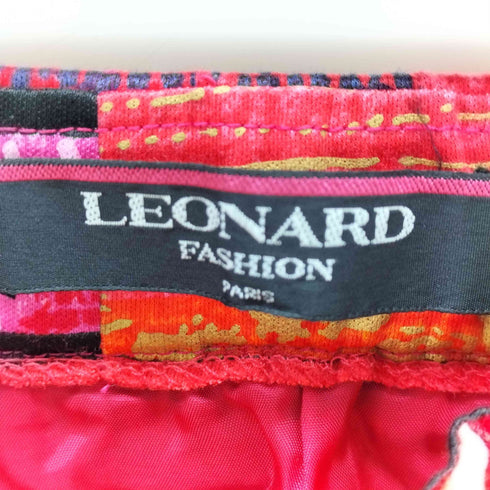 レオナール LEONARD LEONARD FASHION 総柄 タイトスカート レディース 64