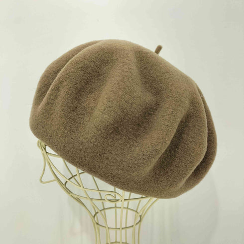 ローレール LAULHERE フランス製 AUTHENTIC メリノウール100 ベレー帽 レディース