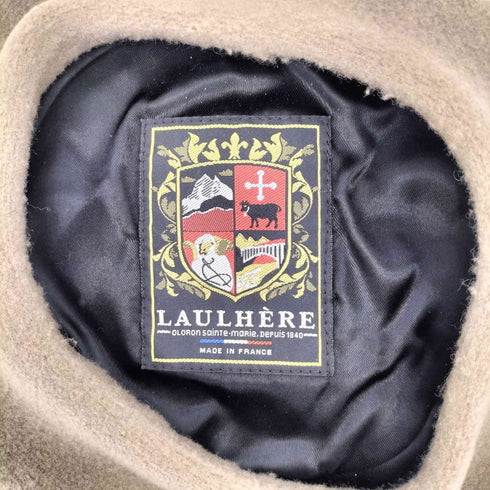 ローレール LAULHERE フランス製 AUTHENTIC メリノウール100 ベレー帽 レディース