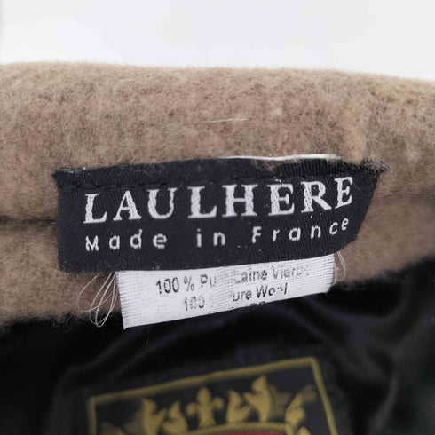ローレール LAULHERE フランス製 AUTHENTIC メリノウール100 ベレー帽 レディース