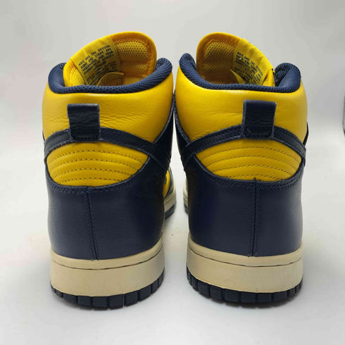 ナイキ NIKE DUNK HI RETRO QS MICHIGAN ダンク ハイ ミシガン メンズ JPN:27
