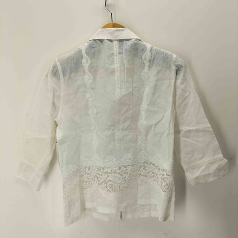 ROSSA シアー切替s/s シャツ レディース 42