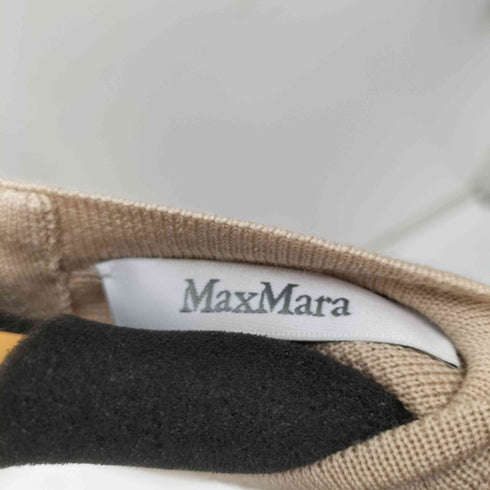 マックスマーラ MAX MARA 白タグ ウールノースリーブワンピース レディース JPN:XS