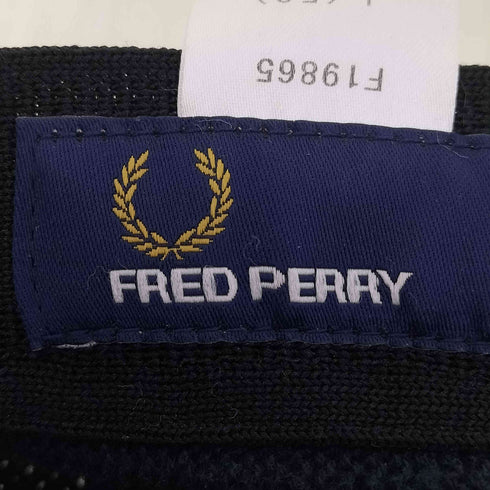 フレッドペリー FRED PERRY ロゴ刺繍 ベレー帽 メンズ L