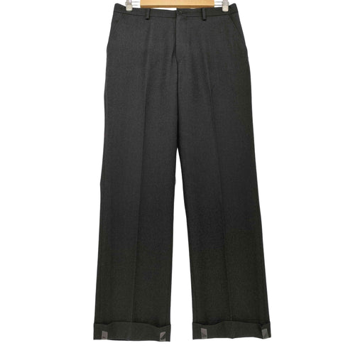 ケントアンドカーウェン KENT&CURWEN 総ウール センタープレス スラックス メンズ 82