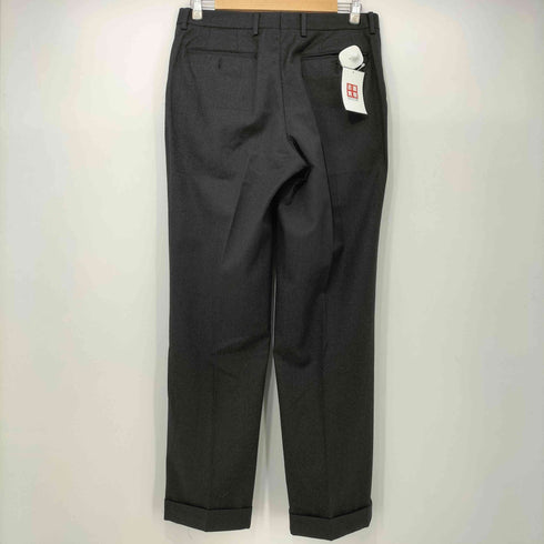 ケントアンドカーウェン KENT&CURWEN 総ウール センタープレス スラックス メンズ 82