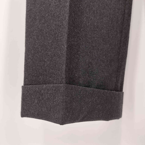 ケントアンドカーウェン KENT&CURWEN 総ウール センタープレス スラックス メンズ 82