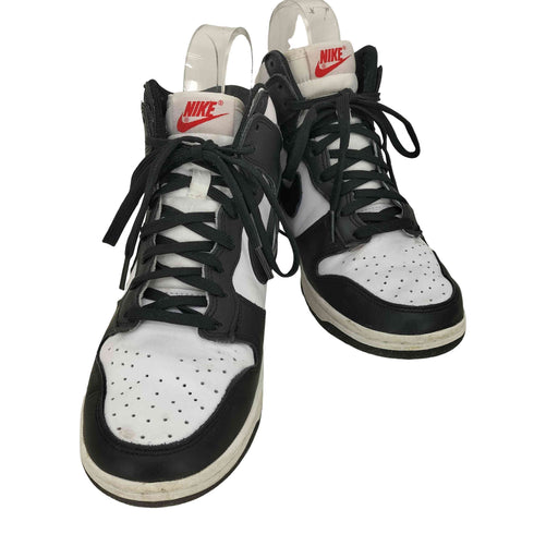 ナイキ NIKE Dunk High Black and White レディース JPN:24