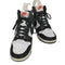 ナイキ NIKE Dunk High Black and White レディース JPN:24