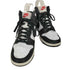 ナイキ NIKE Dunk High Black and White レディース JPN:24