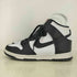 ナイキ NIKE Dunk High Black and White レディース JPN:24