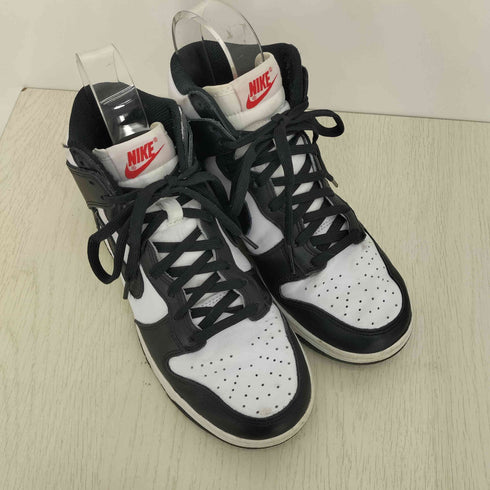 ナイキ NIKE Dunk High Black and White レディース JPN:24