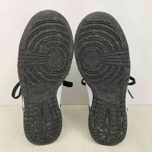 ナイキ NIKE Dunk High Black and White レディース JPN:24