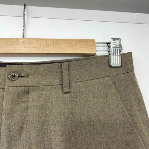 ケントアンドカーウェン KENT&CURWEN 総ウール センタープレス スラックス メンズ 82