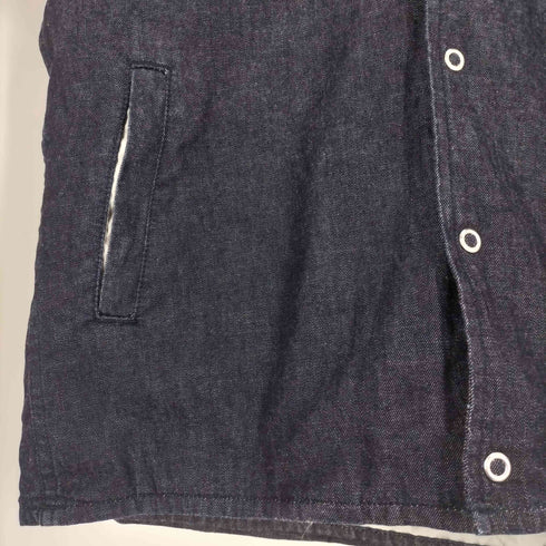 ササフラス SASSAFRAS SEED BOMB BUD JACKET 1/2 裏地キルティング フーデット半袖ジャケット メンズ JPN:S