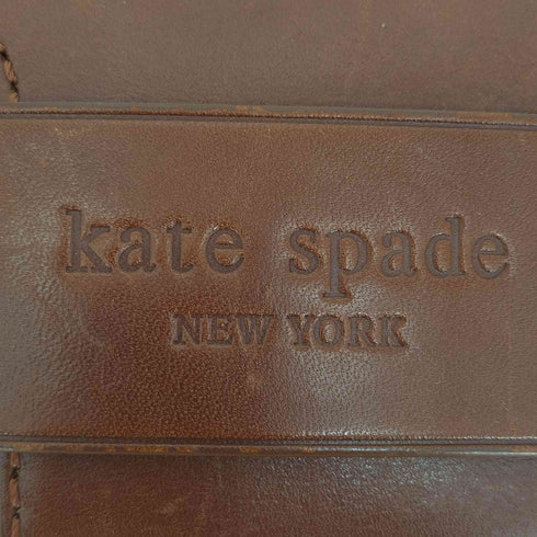 ケイトスペードニューヨーク kate spade NEW YORK ロゴ刻印 レザーワンショルダーバッグ レディース