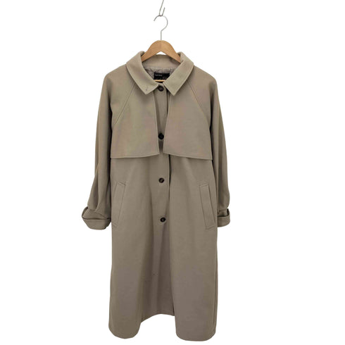 クラシカルエルフ CLASSICAL ELF 2wayスタンドカラーボリュームスリーブニットモッサトレンチコート レディース import:L