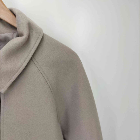 クラシカルエルフ CLASSICAL ELF 2wayスタンドカラーボリュームスリーブニットモッサトレンチコート レディース import:L