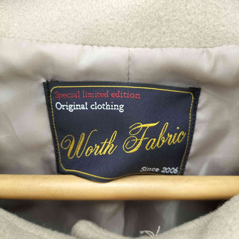 クラシカルエルフ CLASSICAL ELF 2wayスタンドカラーボリュームスリーブニットモッサトレンチコート レディース import:L