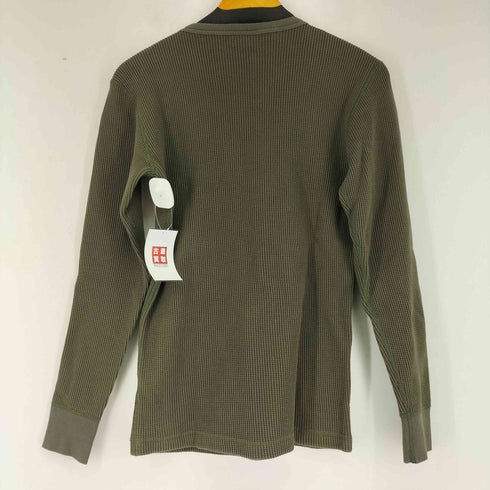 アルファインダストリーズ ALPHA INDUSTRIES ワッフル ヘビーウェイト L/S Tシャツ メンズ JPN:S
