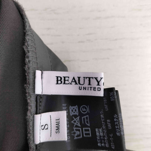 ビューティーアンドユースユナイテッドアローズ BEAUTY & YOUTH UNITED ARROWS 24ss ツイル バックゴム ストレート パンツ レディース JPN:S