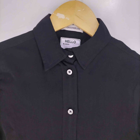 マディソンブルー MADISONBLUE テンセル シルク レギュラーカラーシャツ レディース 00
