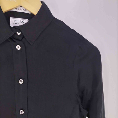 マディソンブルー MADISONBLUE テンセル シルク レギュラーカラーシャツ レディース 00