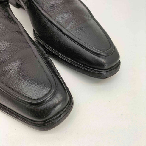 サルヴァトーレフェラガモ Salvatore Ferragamo スクエアトゥ シボレザーローファー メンズ US:7