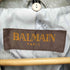 バルマンパリ BALMAIN PARIS 80S-90S ラムレザー ハーフコート レディース